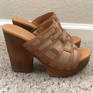 Kork-Ease Woven Chunky Heel 6